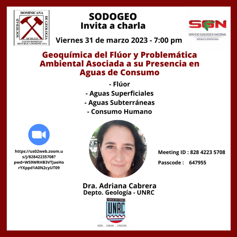 Geoquímica del Flúor y Problemática