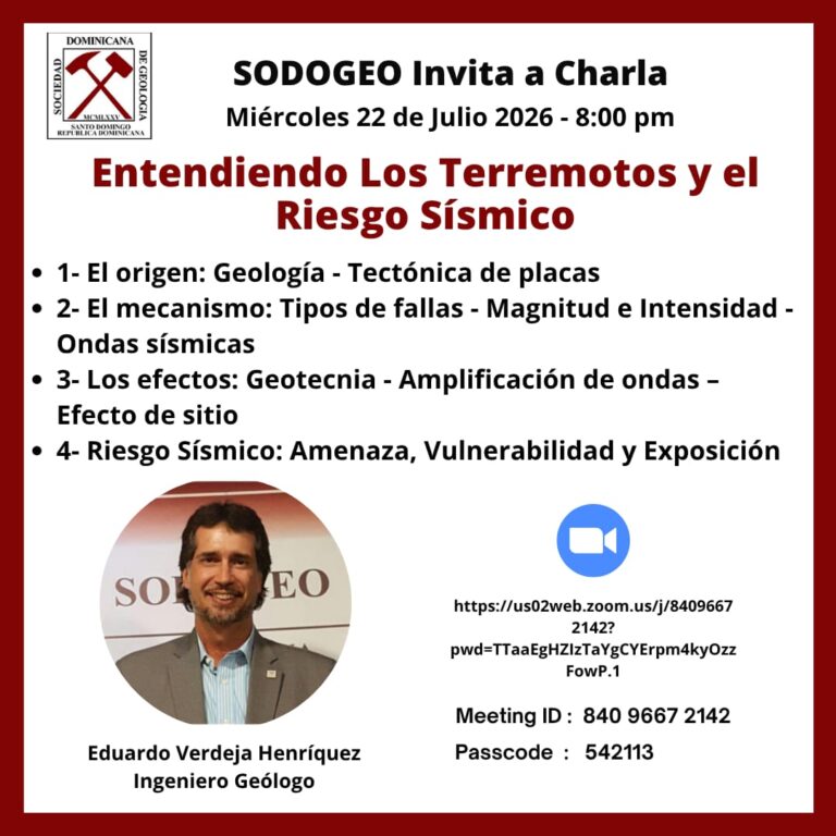 Charla Entendiendo los Terremotos y el Riesgo Sísmico